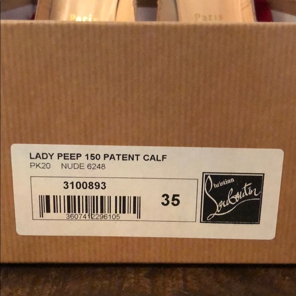 Lady Peep 150 Patent Calf Nude size 35 - Picture 7 of 7